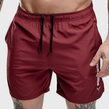Load image into Gallery viewer, 2019 New Men Gyms Fitness Shorts Mens Summer Quick-dry Casual Embroidery Short Pants Male Jogger Workout Beach Knee Length