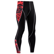 Load image into Gallery viewer, Men's Sports Suit Compression Clothing Fitness Training kit Thermal Underwear MMA rashgard male Quick drying shirt Sportswear