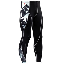 Load image into Gallery viewer, Men's Sports Suit Compression Clothing Fitness Training kit Thermal Underwear MMA rashgard male Quick drying shirt Sportswear
